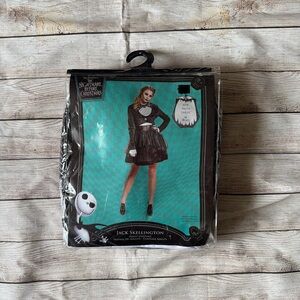 NWT Jack Skellington Womens/Juniors Costume Sz M (8-10)